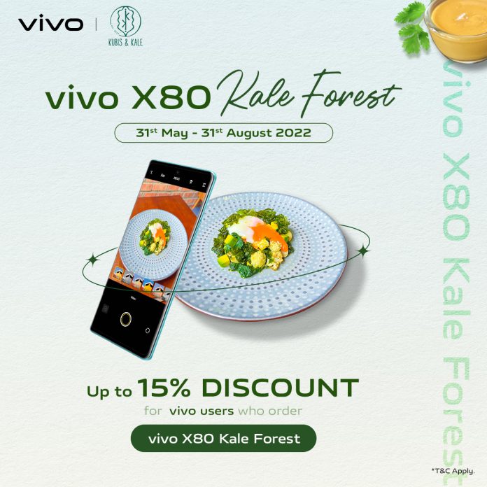 Grab Yourself an Amazing vivo X80 Kale Forest With Special Discounts at Kubis & Kale