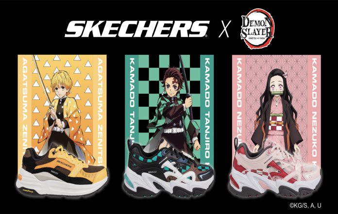 HONE YOUR FORM AND STYLE TO PERFECTION WITH THE FIRST-EVER SKECHERS X DEMON SLAYER COLLABORATION COLLECTION