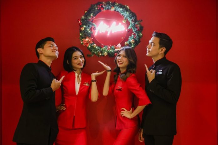 A Claus for celebration! AirAsia decks the airport red with a festive surprise this Christmas