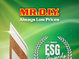 MR D.I.Y accorded Best Newcomer in inaugural The Edge ESG Awards