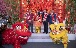 Indoor Lion Dance