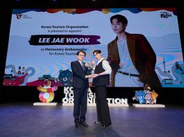 LEE JAE WOOK OFFICIALLY ANNOUNCED AS KOREA TOURISM ORGANIZATION HONOURARY AMBASSADOR