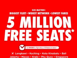 BIGGER & BETTER In Every Way! AirAsia records over 1 million seats sold during its FREE Seats Campaign