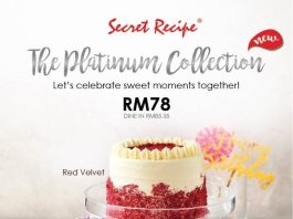 Secret Recipe Introduces Two New Cakes In Its Platinum Collection