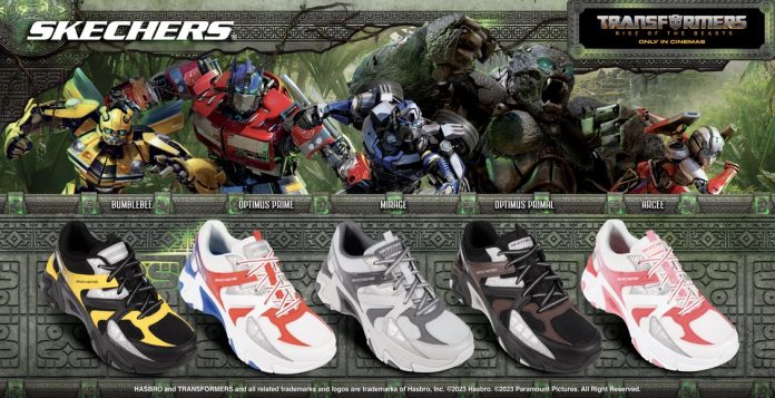 Embark On Your Next Mission With The Skechers X Transformers Collection