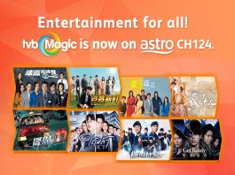 New TVB Magic channel (Ch 124) launch on Astro