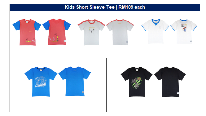 kids short sleeves