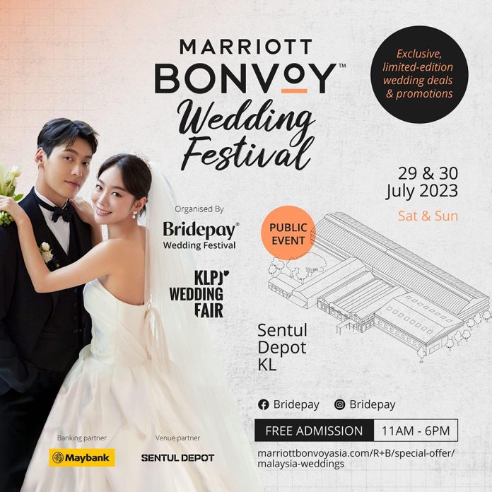 BRING YOUR DREAM WEDDING TO LIFE AT THE MARRIOTT BONVOY WEDDING FESTIVAL