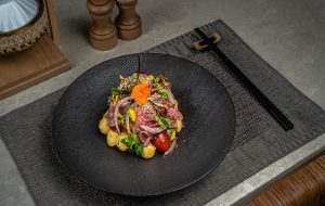 wagyu beef salad