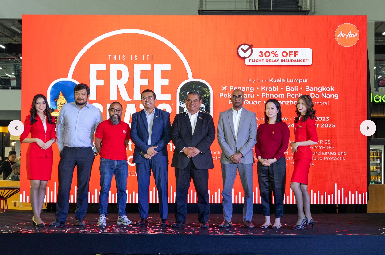 AirAsia To Boost Tourist Arrivals Into Malaysia In 2024 With FREE   AirAsia To Boost Tourist Arrivals Into Malaysia In 2024 With FREE Seats 