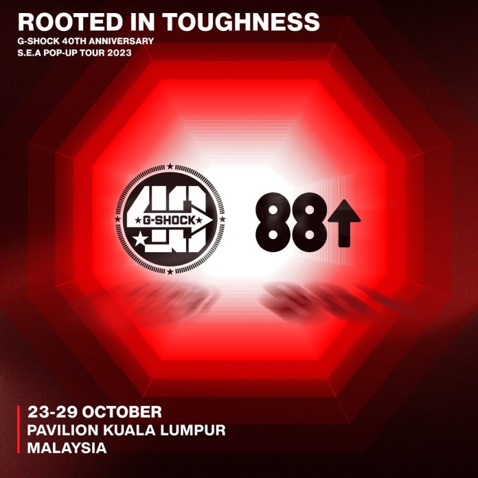 G-SHOCK Celebrates 40th Anniversary Pop-Up Tour in Collaboration with 88rising Will Be Arriving in Malaysia on 23rd October 2023