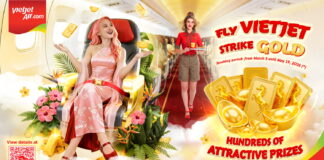 Vietjet Celebrates International Women’s Day with Up to 83% Off Fares and Chance to Win a Gold Bar for Malaysian Travellers