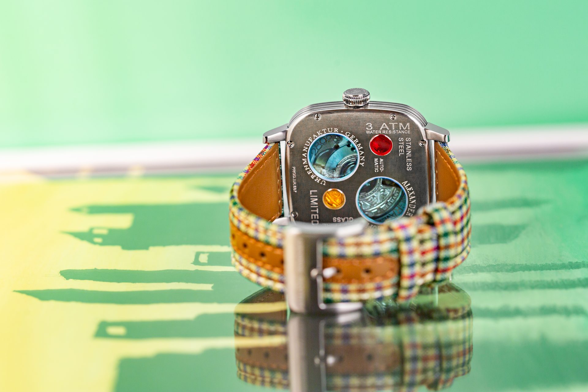 Alexander Shorokhoff Kandy Fantasy caseback lifestyle