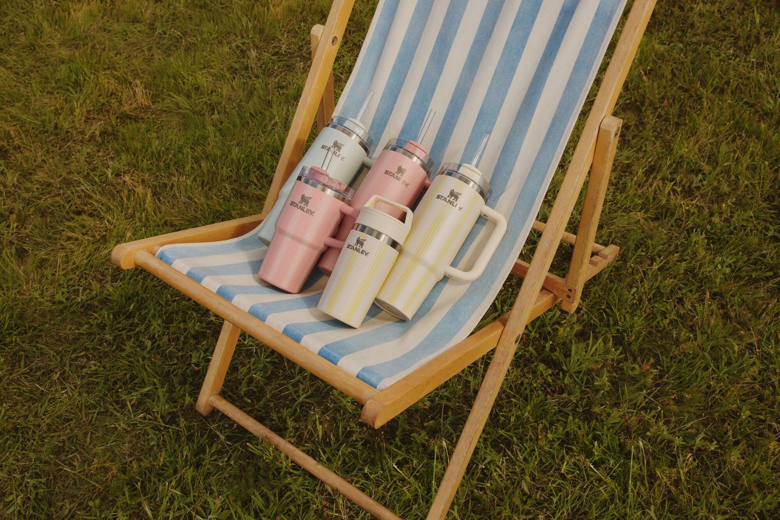 Stanley Spring Picnic drinkware collection.