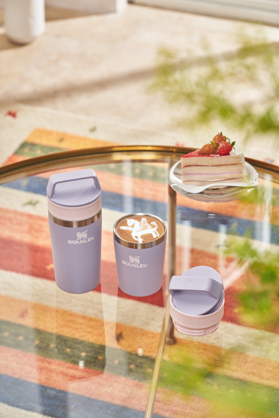 Stanley Café To-Go drinkware in Dust Purple.