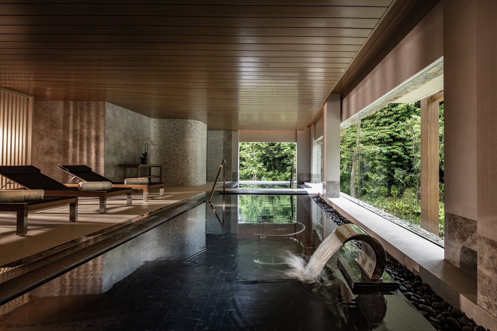 The wellness pool at Layan LIFE by Anantara.