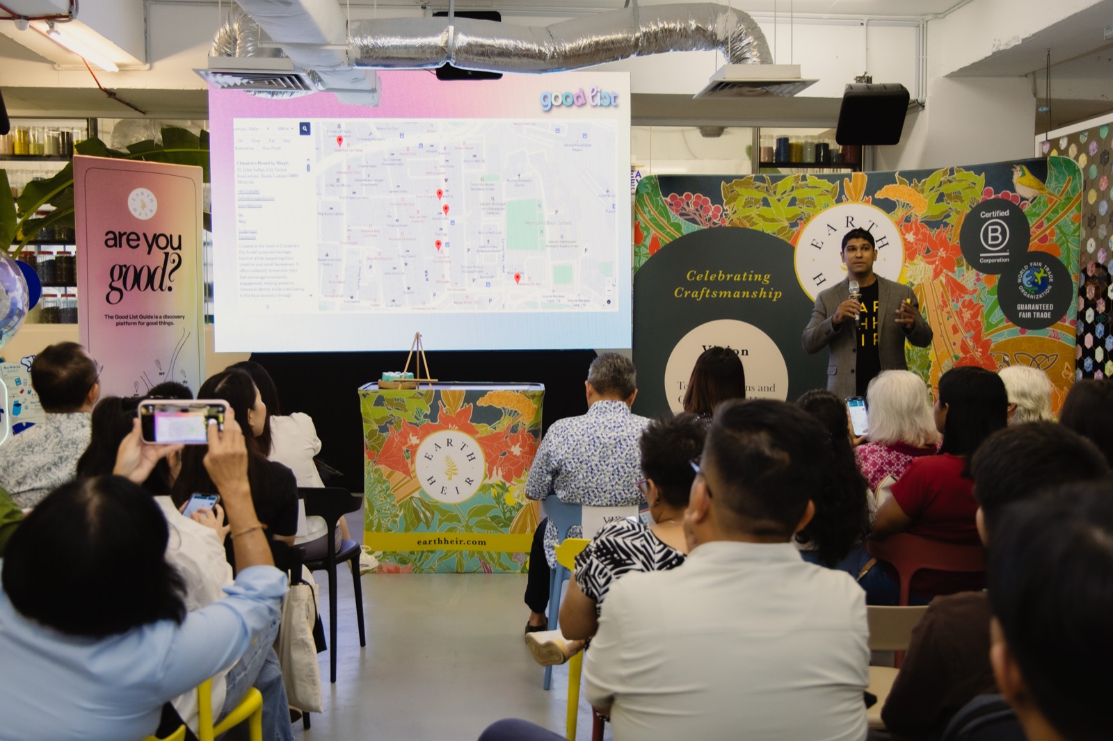 Joachim Sebastian presents The GOOD LIST platform