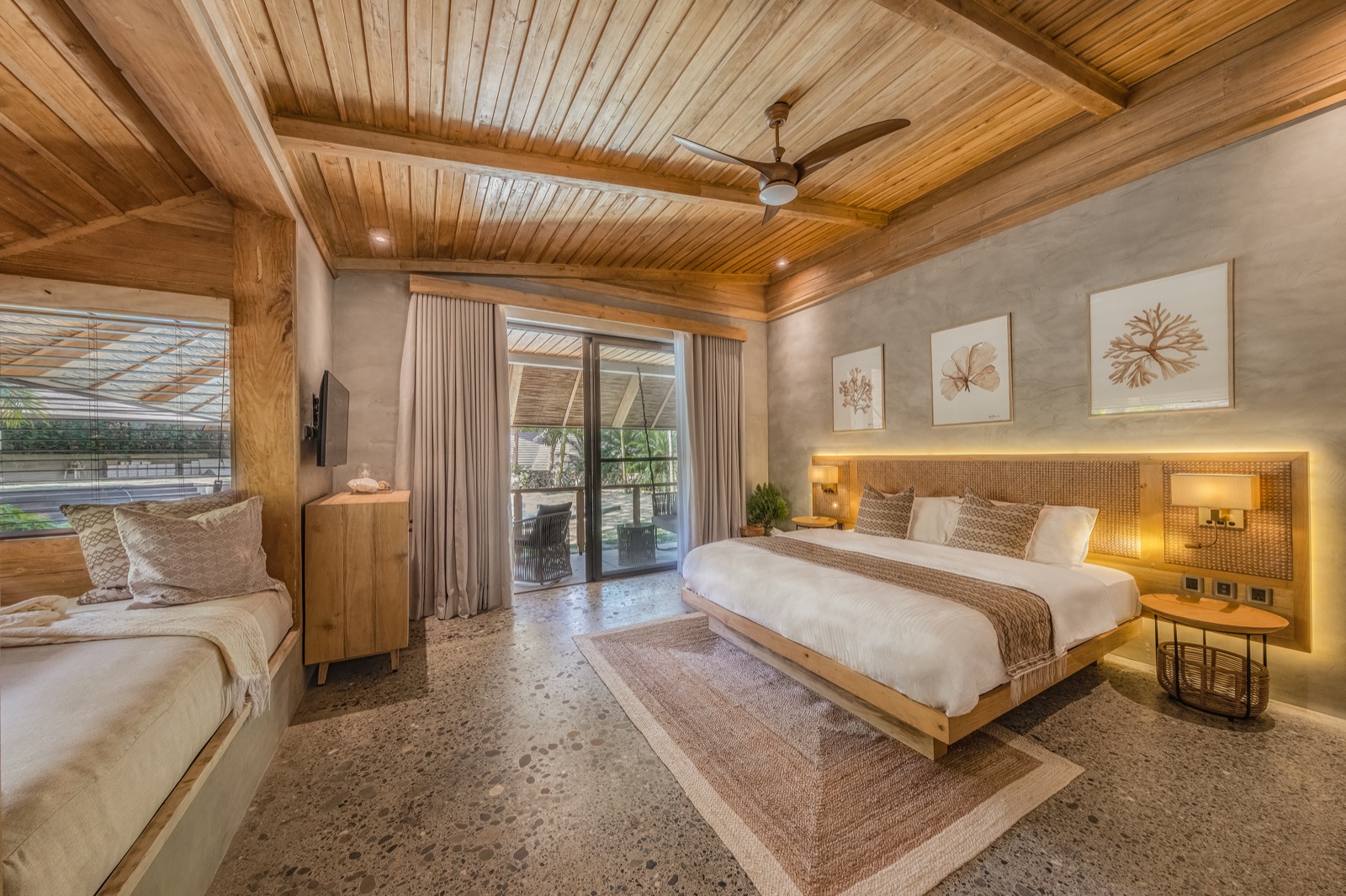 A Poolside King Suite at Manami Resort