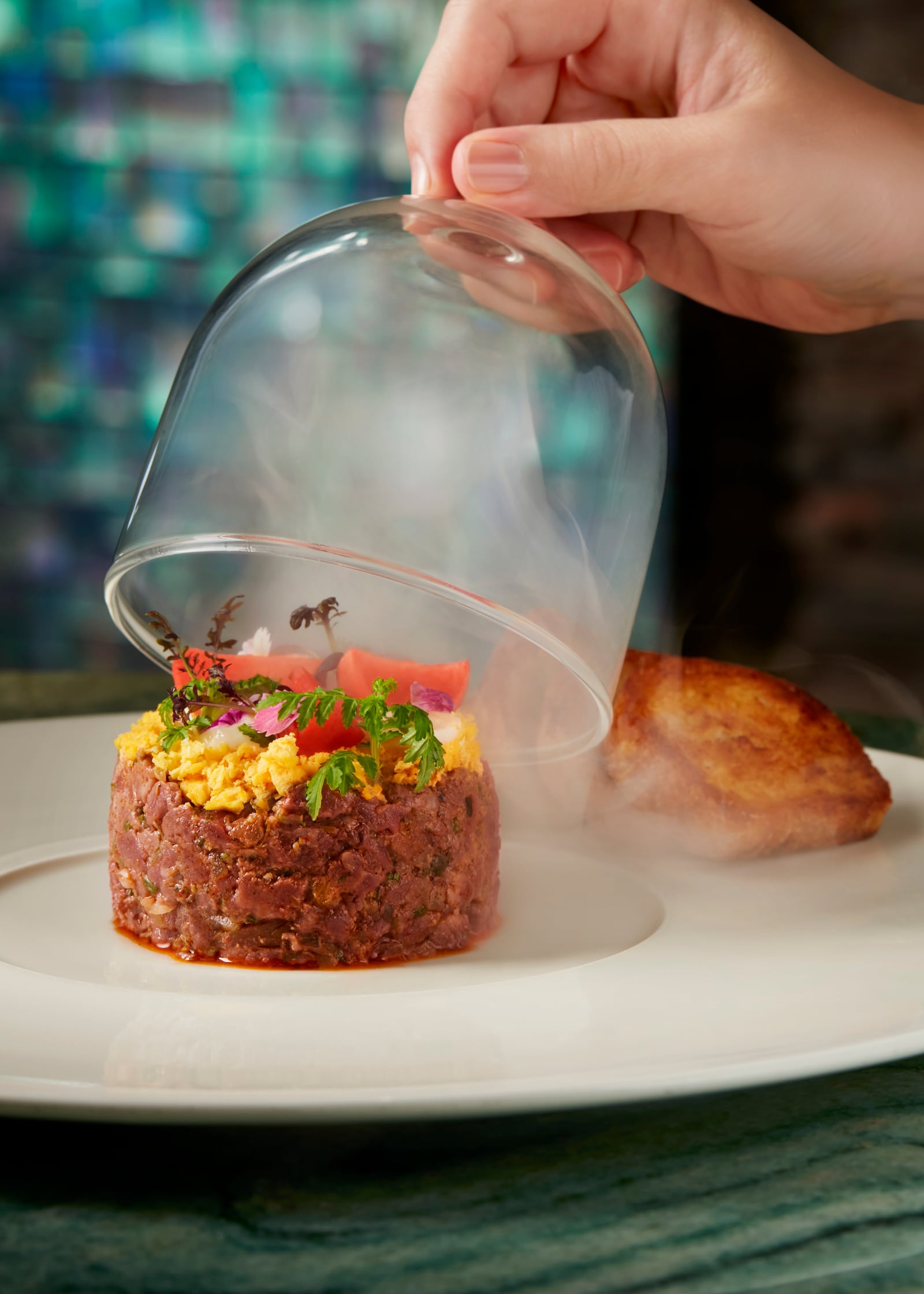 Mandarin Grill fire-led dining dish