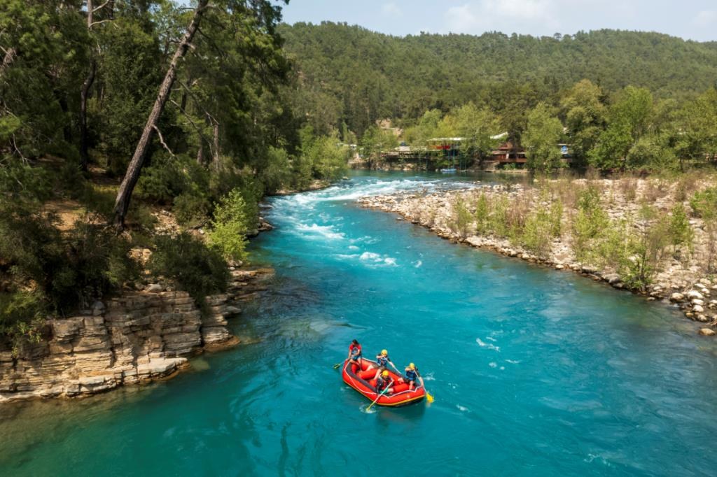 Rafting in Köprülü Canyon, Antalya