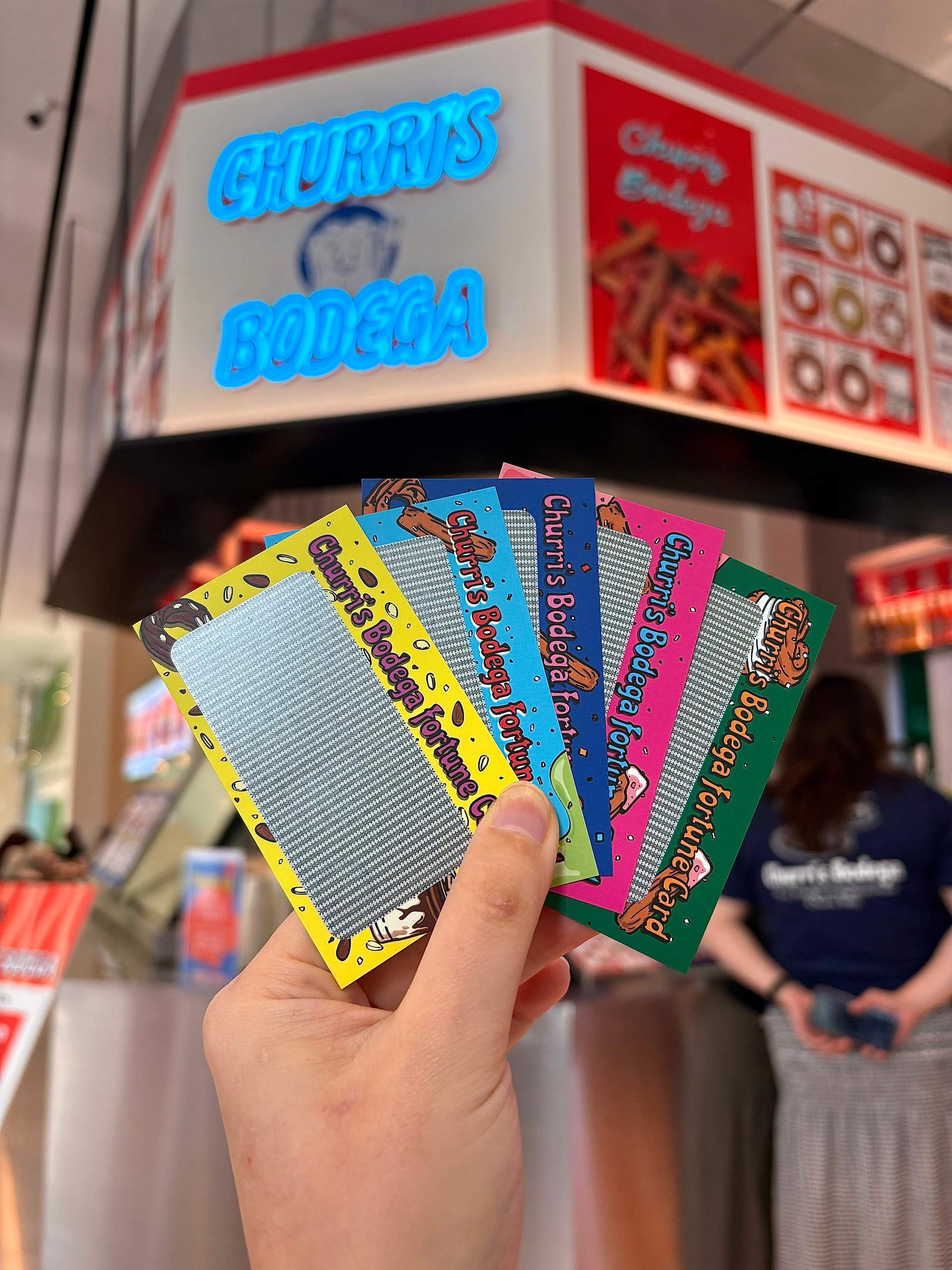 Churri’s Bodega Bad Fortune Card promotion