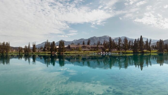 Fairmont Jasper Park Lodge alpine luxury transformation visual. Fairmont Jasper Park Lodge alpine luxury transformation visual.