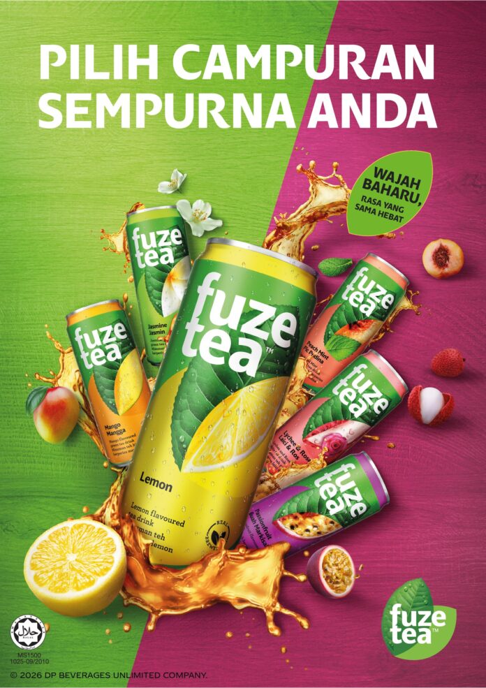Fuze Tea’s “Don’t Compromise” campaign key visual.