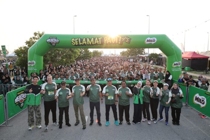 MILO Malaysia Breakfast Day 2026 at Kuala Terengganu Drawbridge