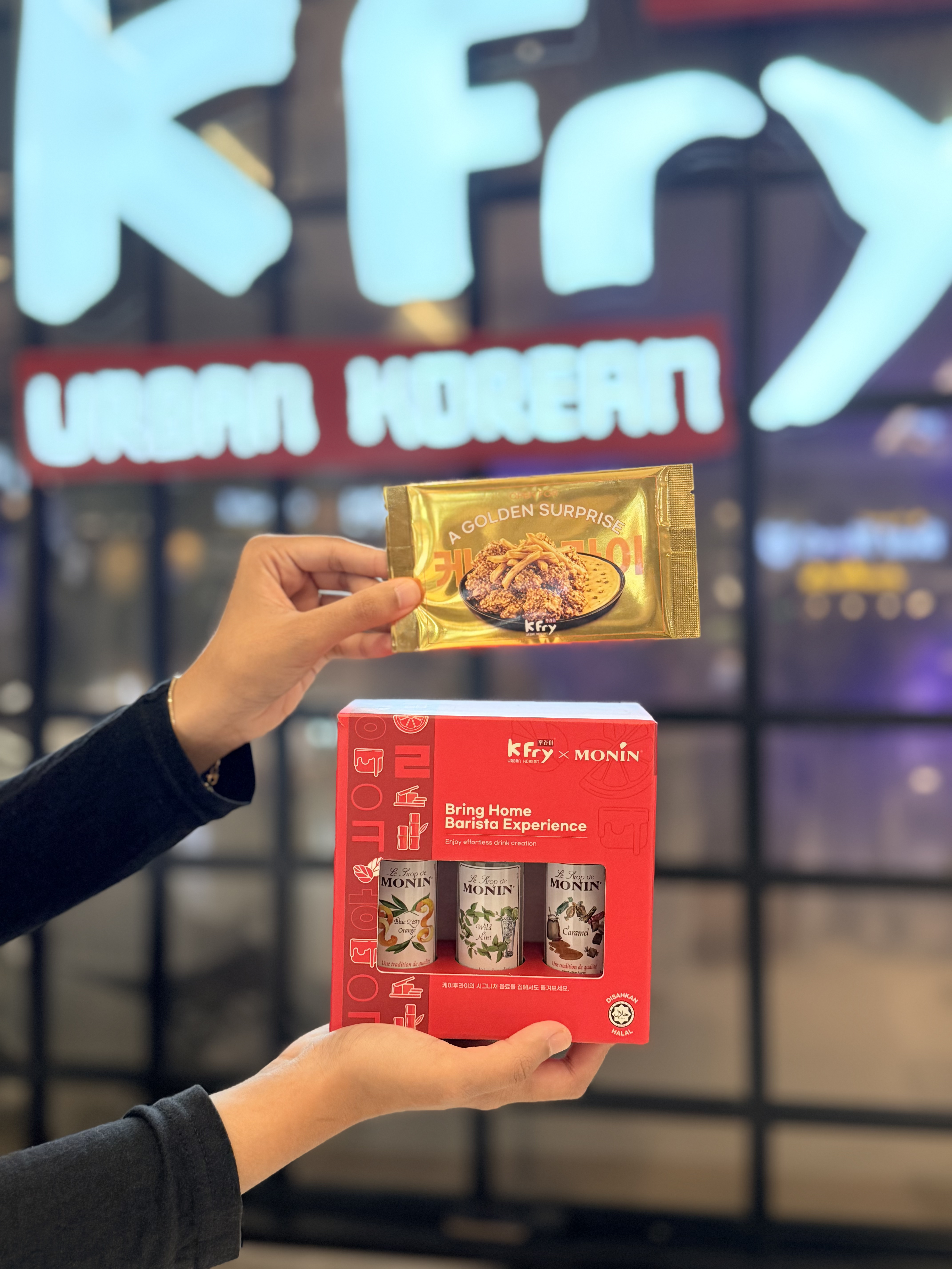 K Fry 10th anniversary Monin boxset and Golden Ticket
