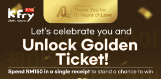 K Fry Malaysia Celebrates 10 Years with Golden Tickets, Collectibles and Korean Food Festivities