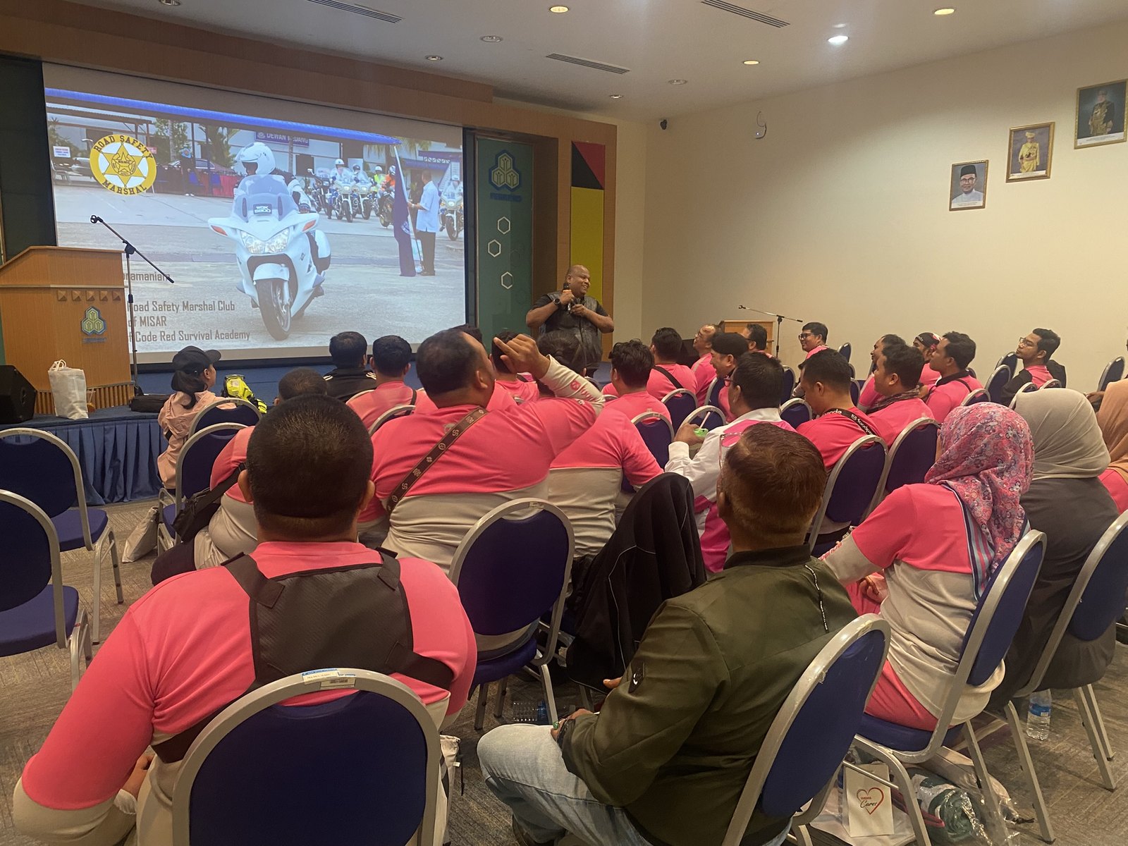 pandasafe classroom training session for foodpanda delivery partners in Penang