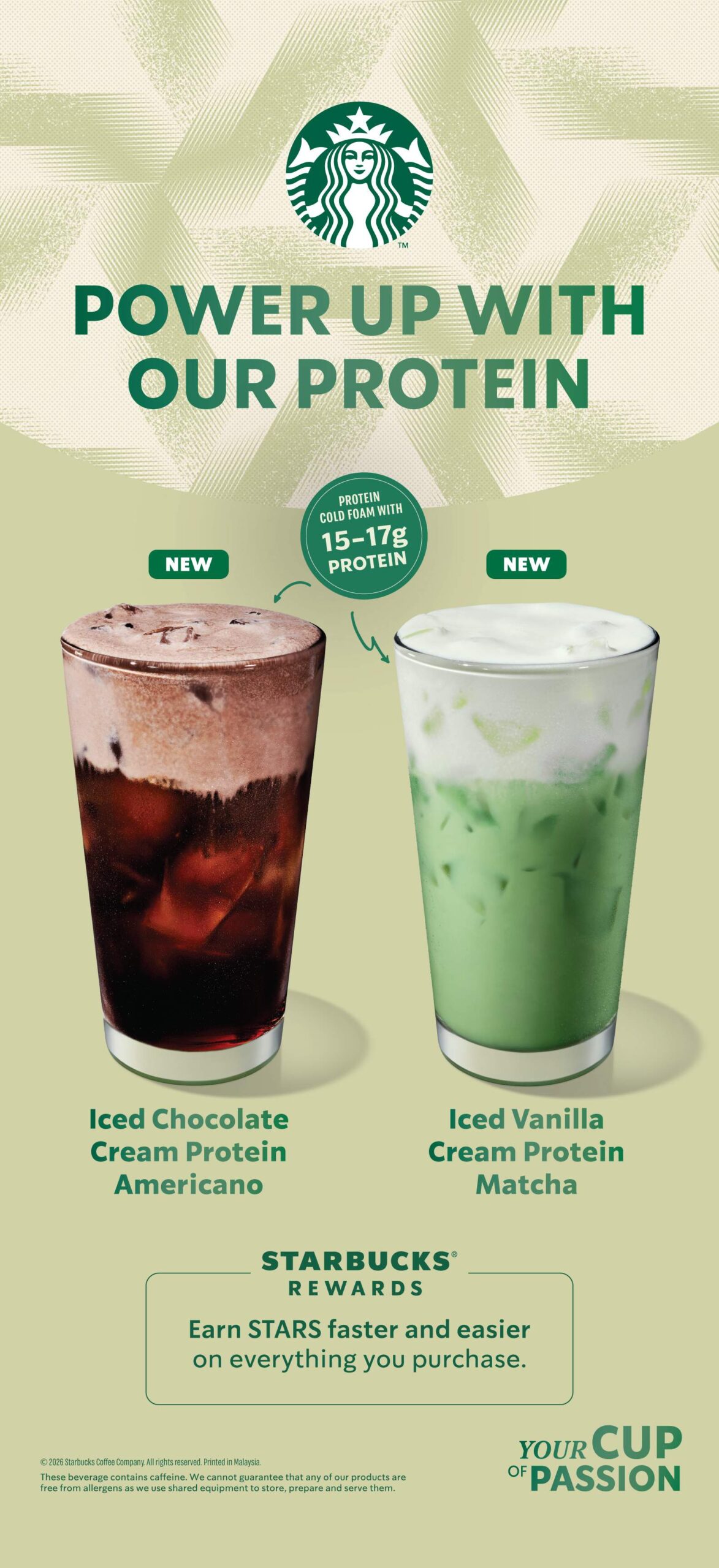 Starbucks Malaysia Introduces Protein Cold Foam