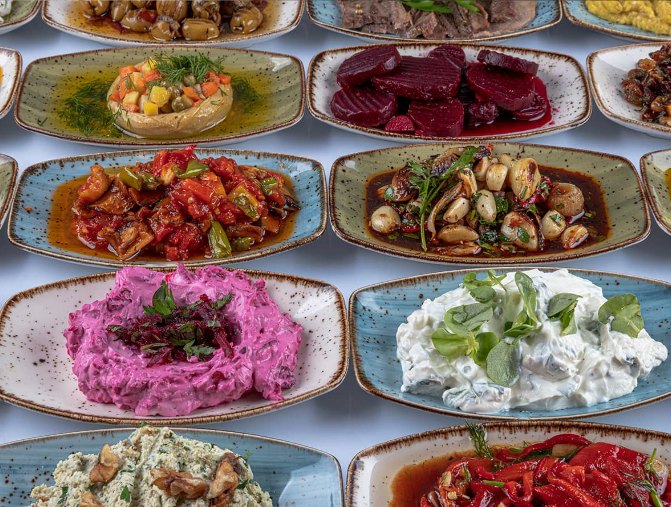 Local Turkish dishes highlighted through the Culture Route Festivals gastronomy programme.