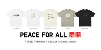 Five New Designs Announced for UNIQLO PEACE FOR ALL Charity T-Shirt Project UNIQLO PEACE FOR ALL key visual