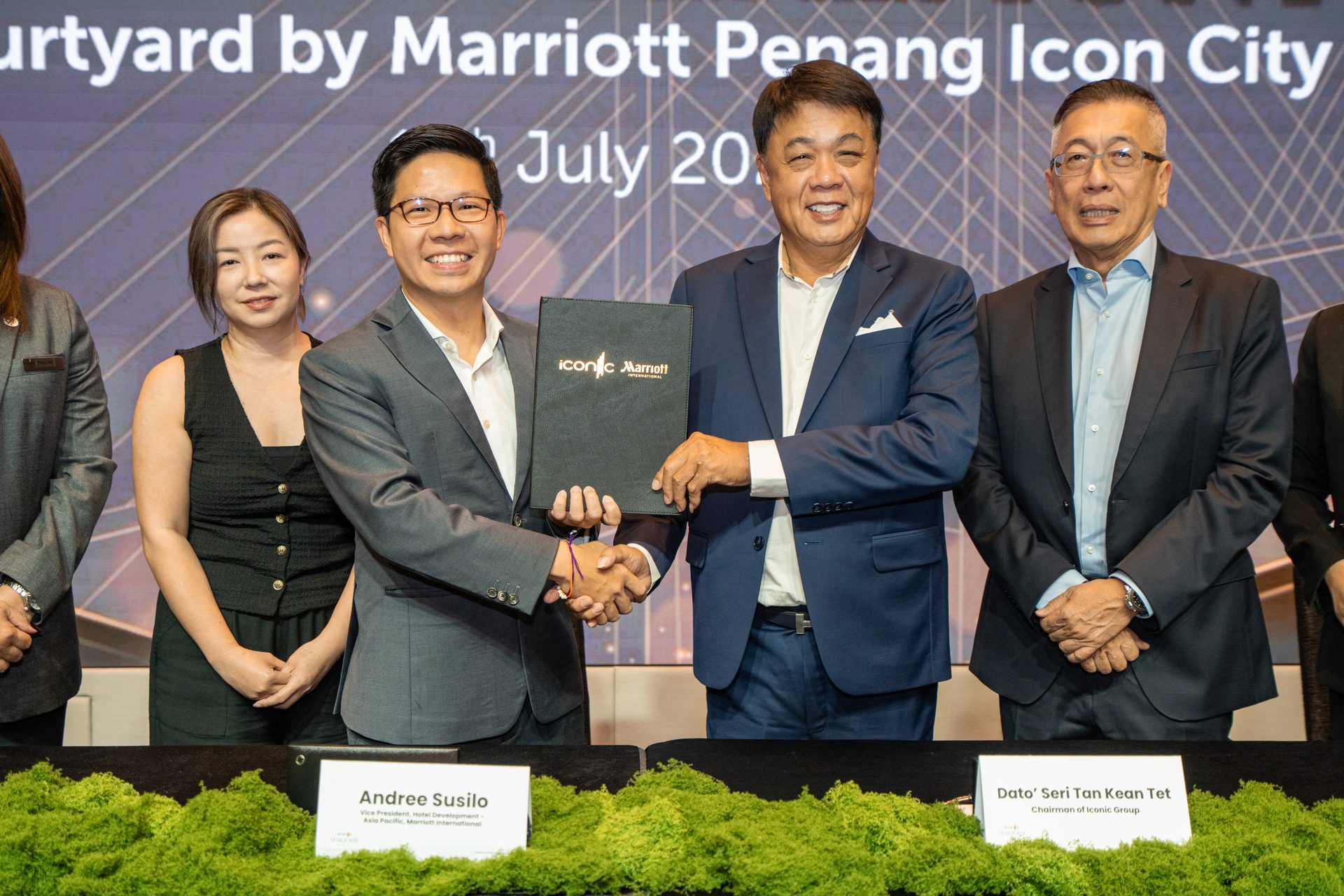 Marriott International and Iconic Group Announce Signed Agreement to Launch Courtyard by Marriott in Penang Mainland