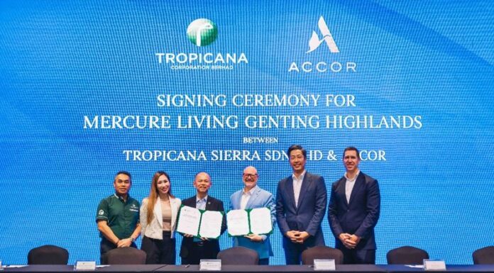 Accor and Tropicana Corporation Berhad Sign Landmark Agreement for Mercure Living Genting Highlands