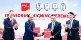 Vietjet named Official Airline of the ASEAN United FC events