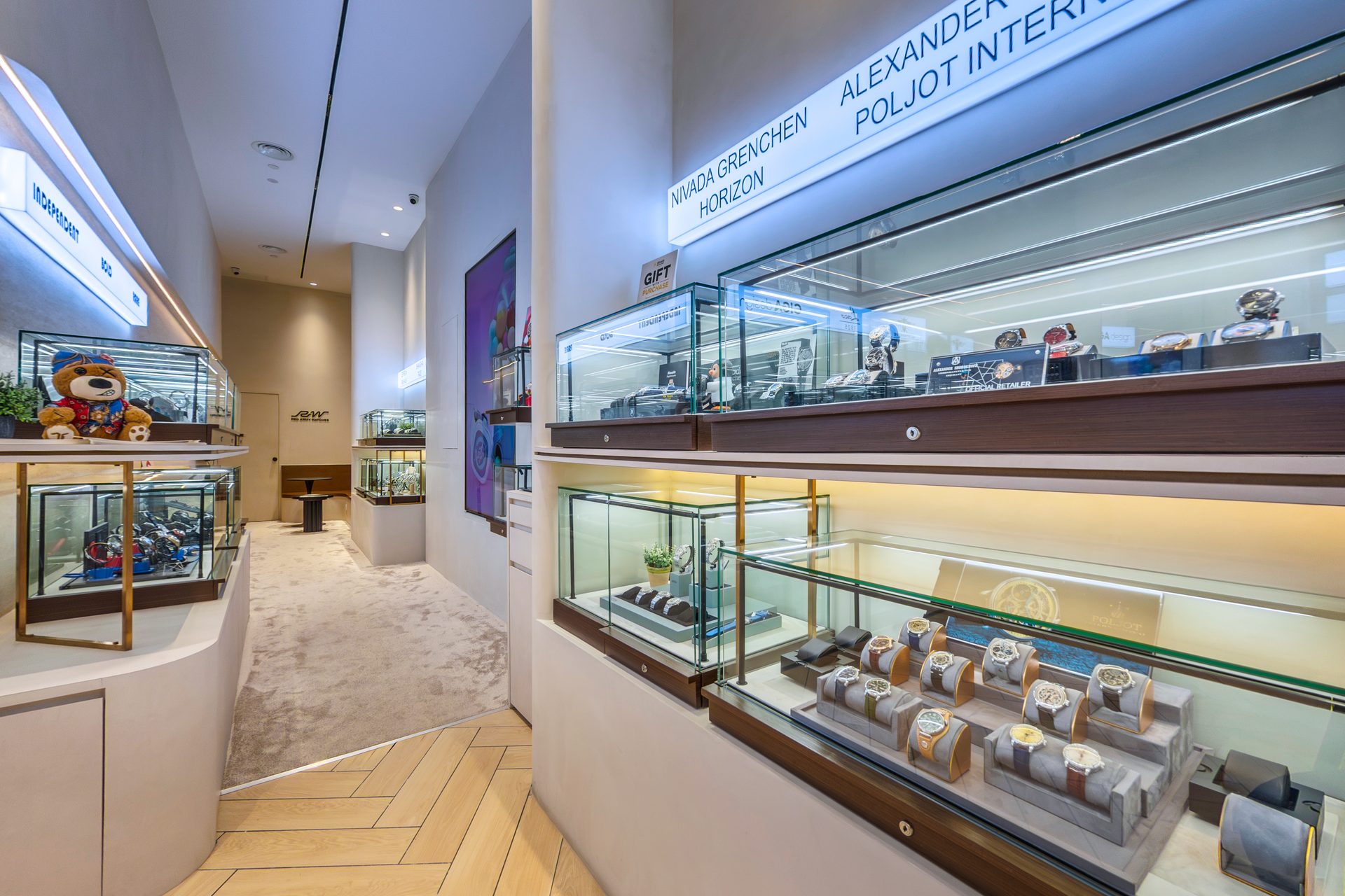 Red Army Watches boutique hero visual at Pavilion Kuala Lumpur