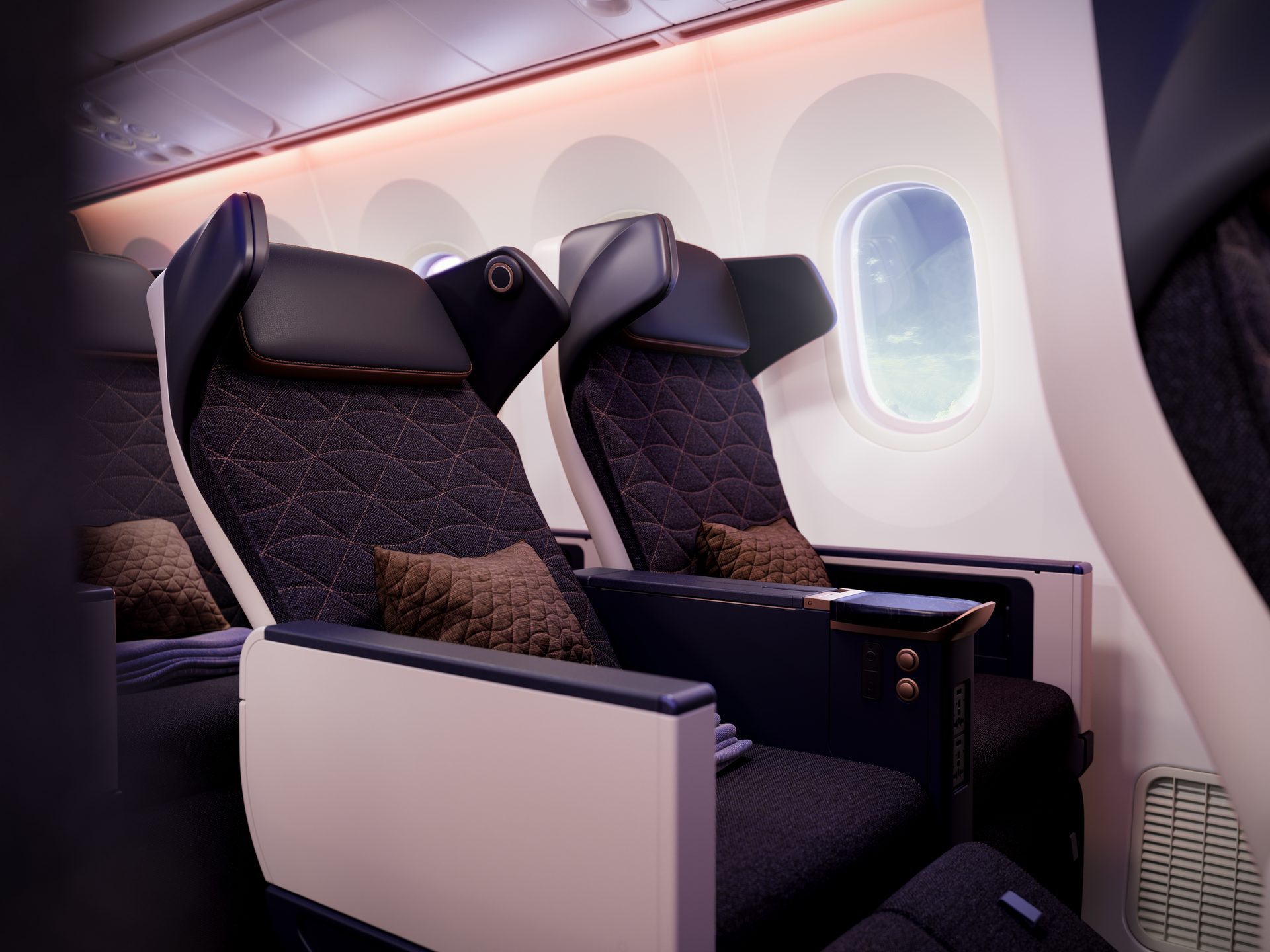 Riyadh Air premium economy seat