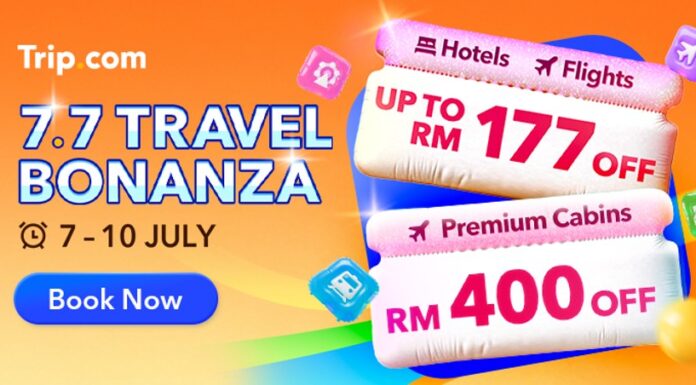 Trip.com Malaysia Launches 7.7 Travel Bonanza with Flight, Hotel and Attraction Deals