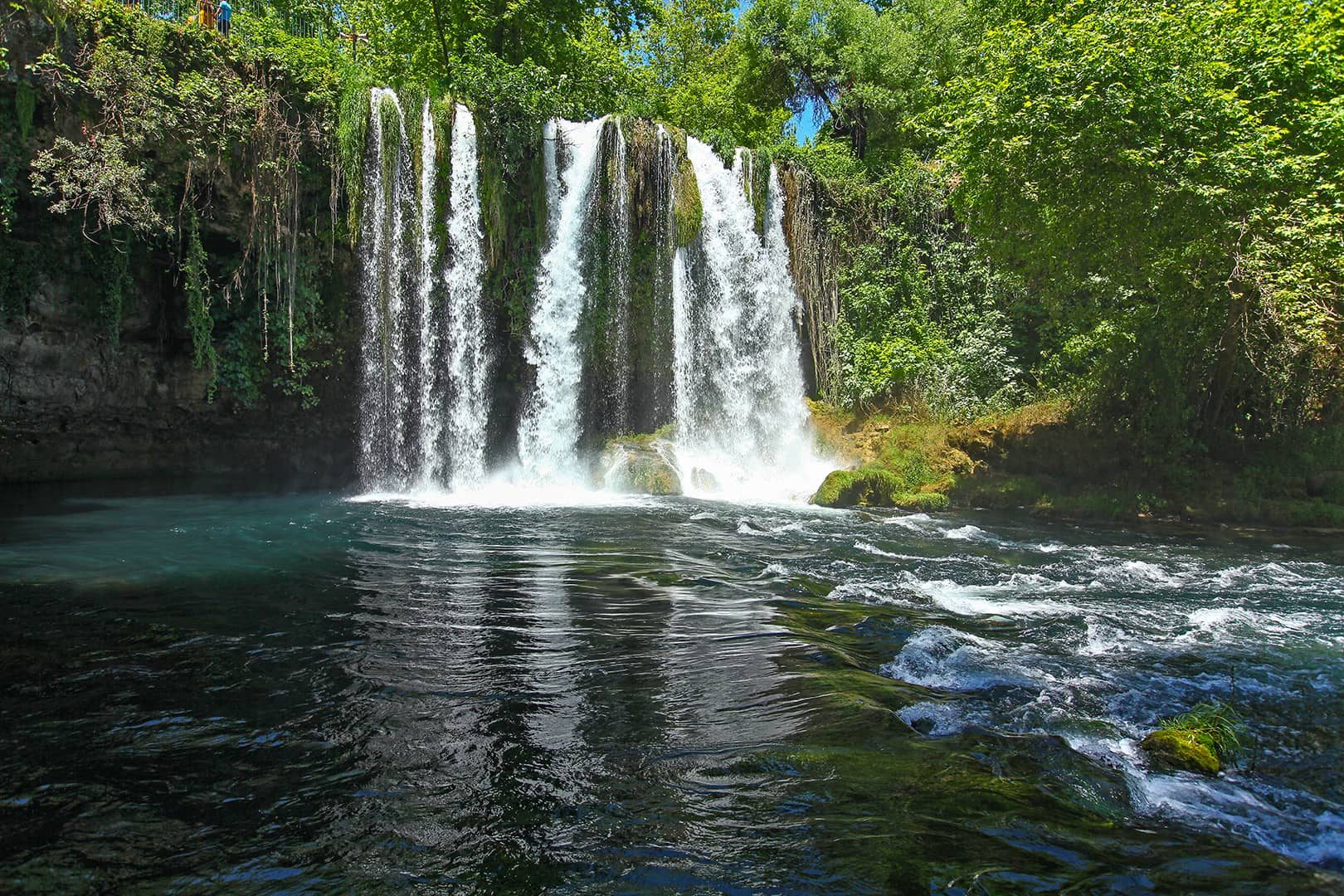 Düden Waterfall in Antalya, Türkiye.